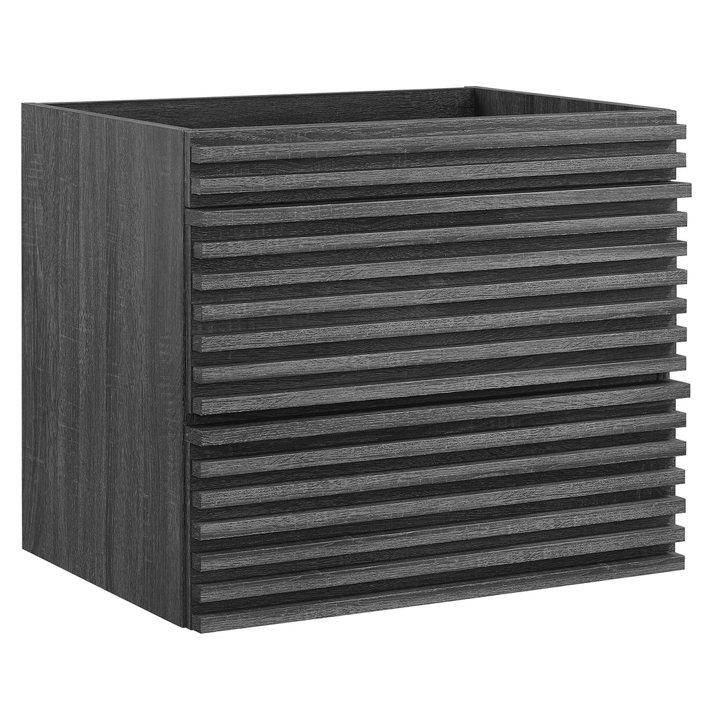 Render Wall-Mount Bathroom Vanity Cabinet (Sink Basin Not Included) by Modway