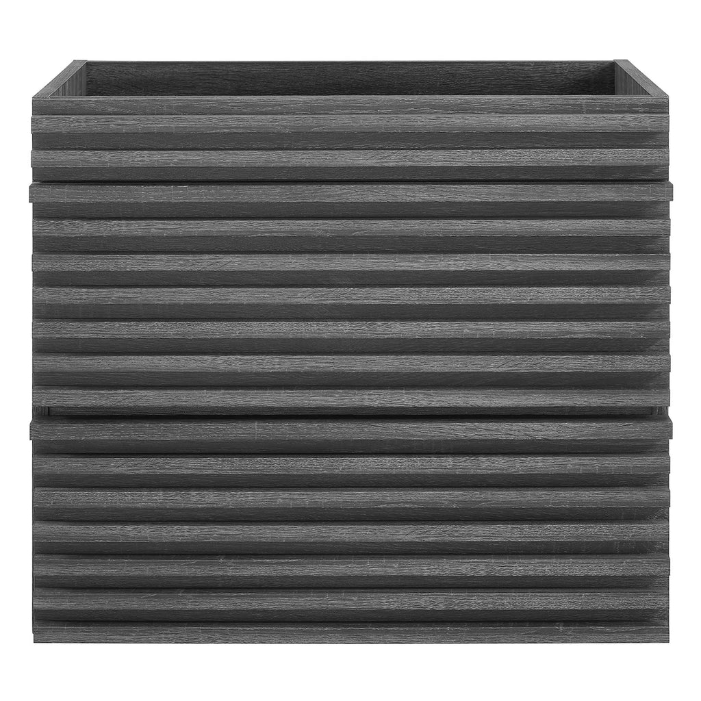 Render Wall-Mount Bathroom Vanity Cabinet (Sink Basin Not Included) by Modway