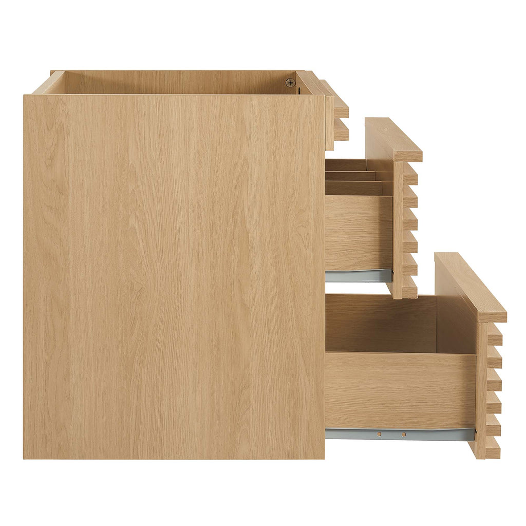 Render Wall-Mount Bathroom Vanity Cabinet (Sink Basin Not Included) by Modway