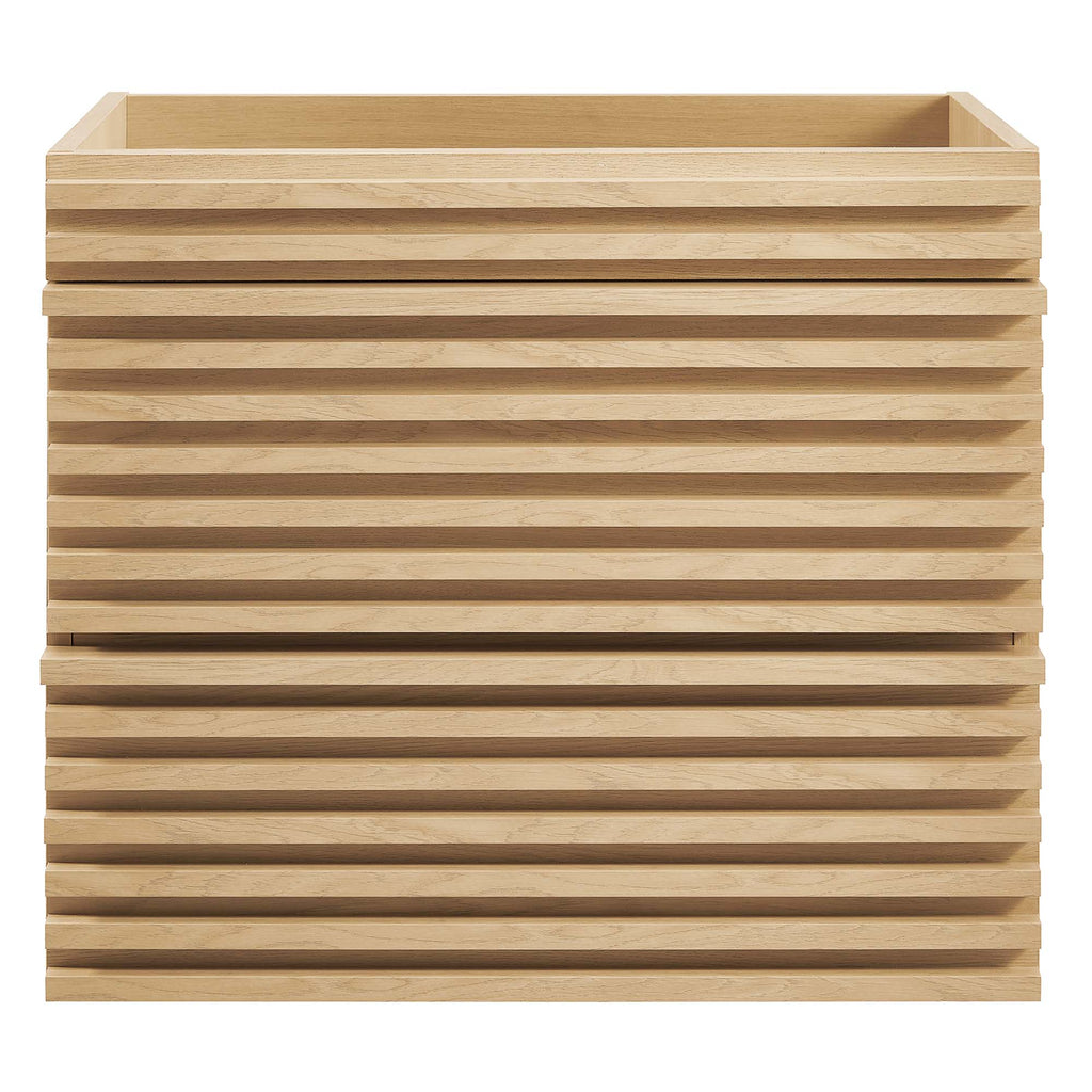 Render Wall-Mount Bathroom Vanity Cabinet (Sink Basin Not Included) by Modway