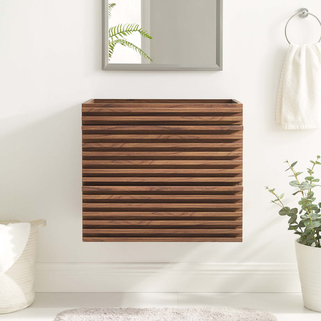 Render Wall-Mount Bathroom Vanity Cabinet (Sink Basin Not Included) by Modway