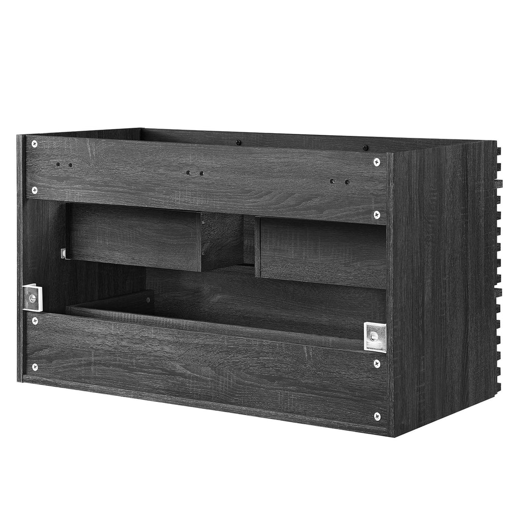 Render Wall-Mount Bathroom Vanity Cabinet (Sink Basin Not Included) by Modway