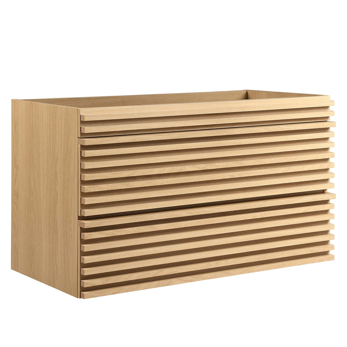 Render Wall-Mount Bathroom Vanity Cabinet (Sink Basin Not Included) by Modway