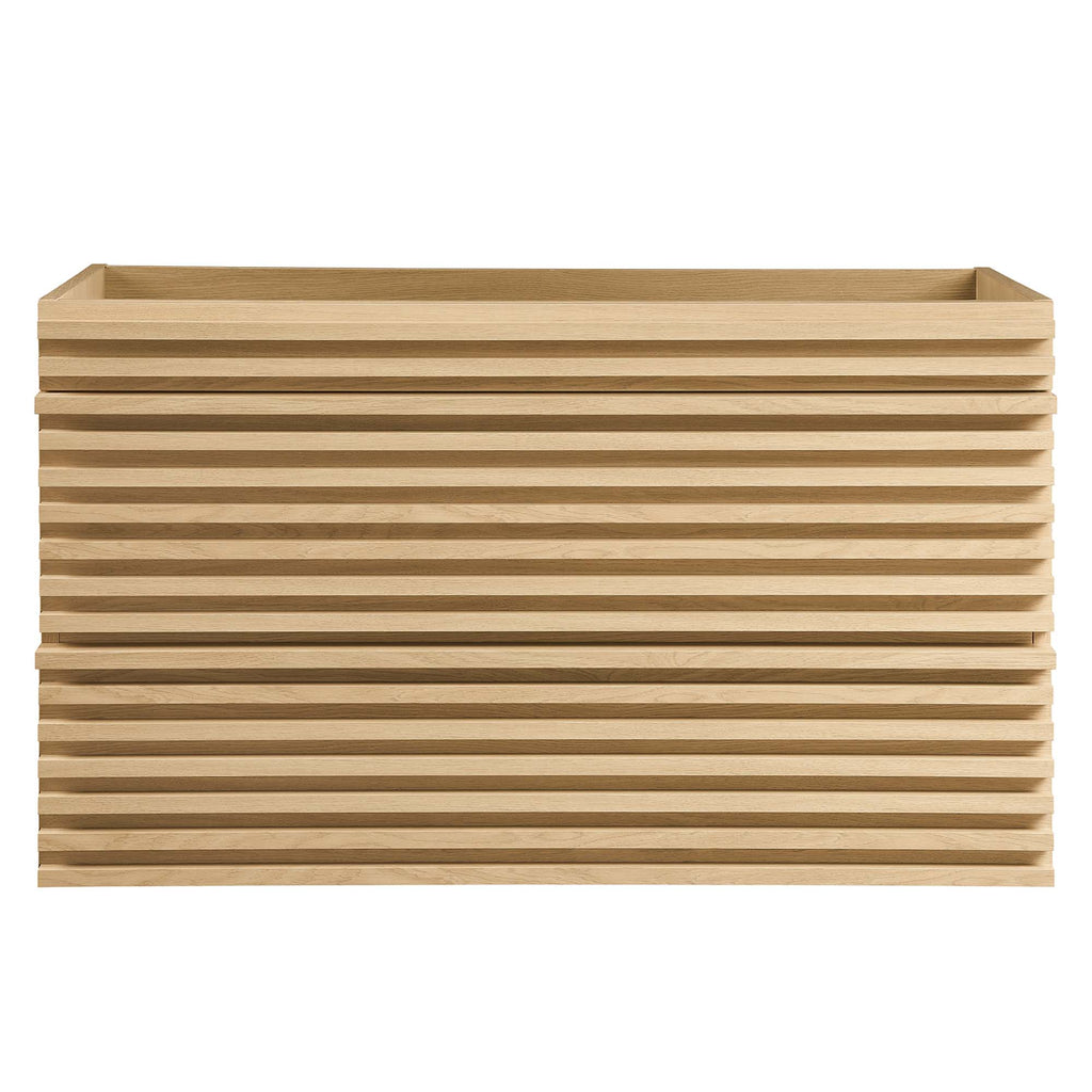 Render Wall-Mount Bathroom Vanity Cabinet (Sink Basin Not Included) by Modway