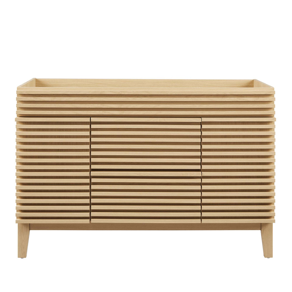 Render Single Sink Compatible (not included) Bathroom Vanity Cabinet by Modway