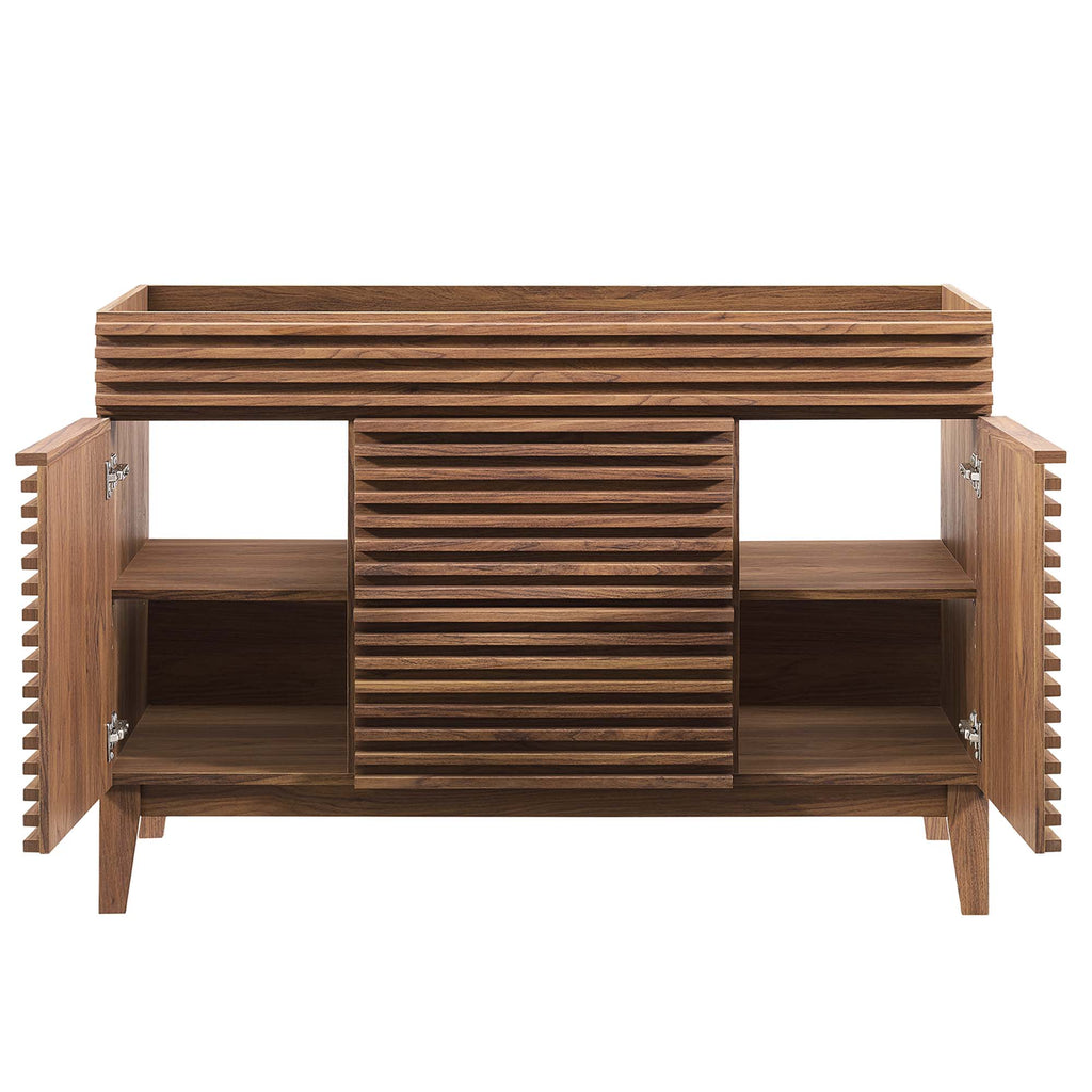 Render Single Sink Compatible (not included) Bathroom Vanity Cabinet by Modway