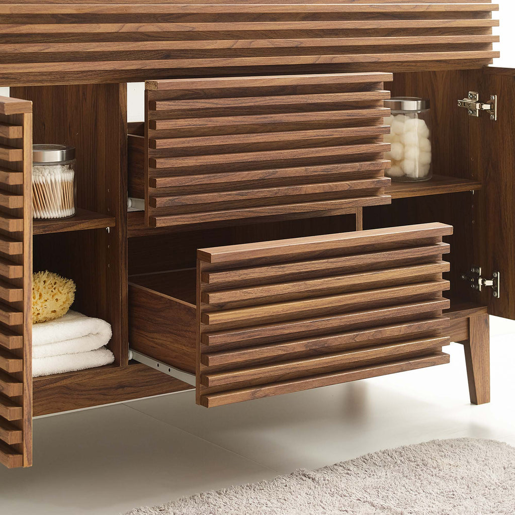 Render Single Sink Compatible (not included) Bathroom Vanity Cabinet by Modway