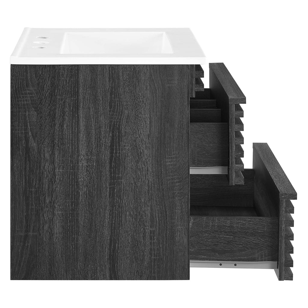 Render Wall-Mount Bathroom Vanity by Modway