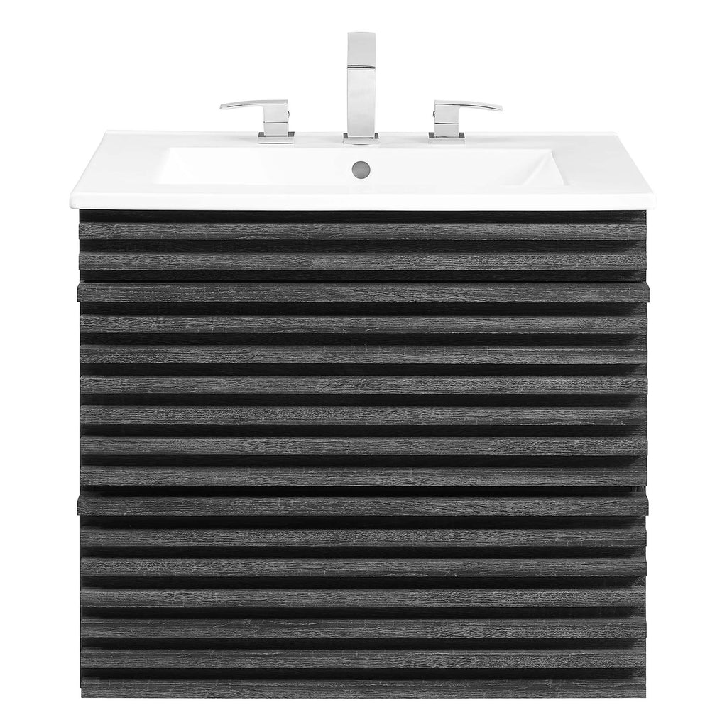 Render Wall-Mount Bathroom Vanity by Modway