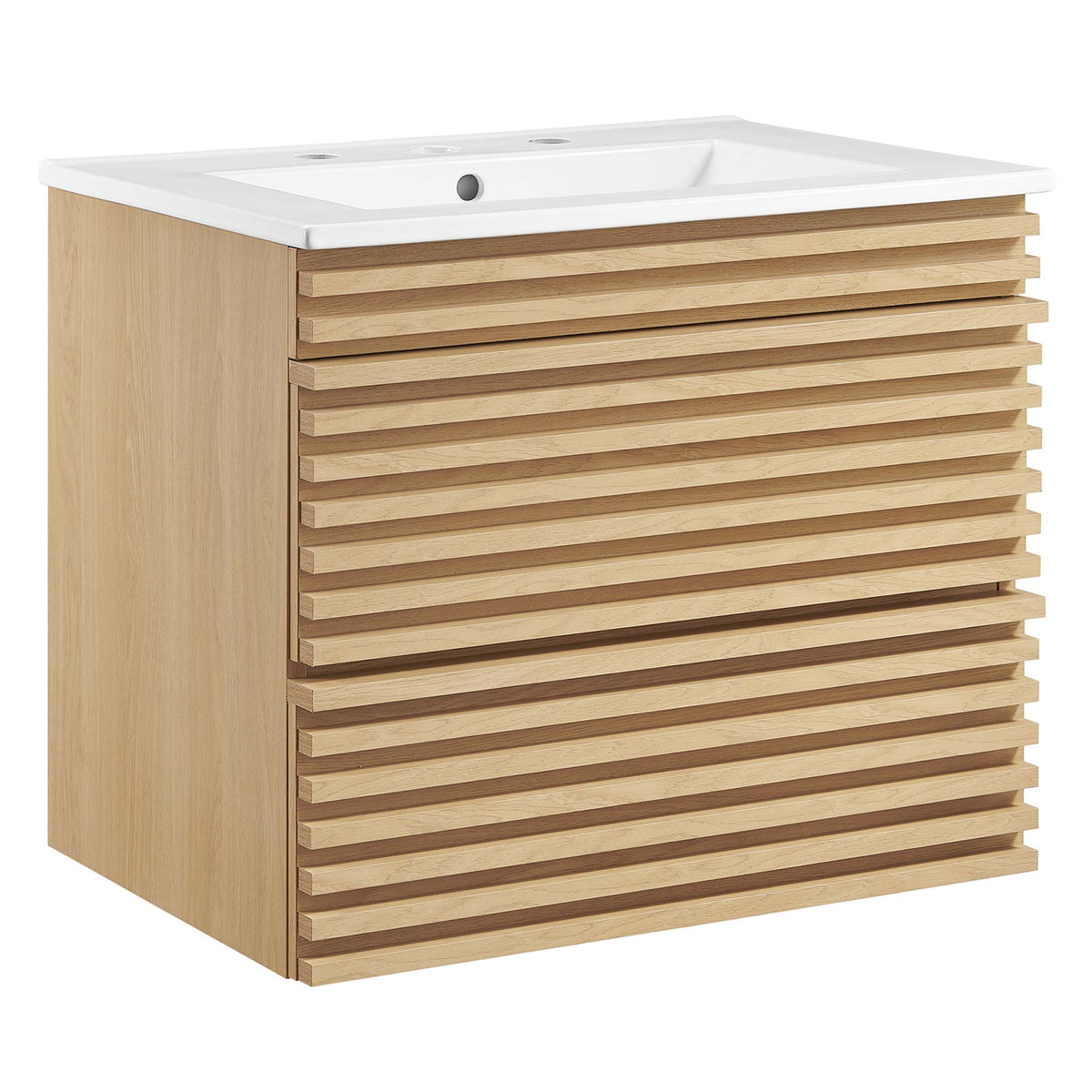 Render Wall-Mount Bathroom Vanity by Modway