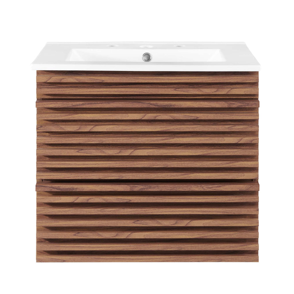 Render Wall-Mount Bathroom Vanity by Modway