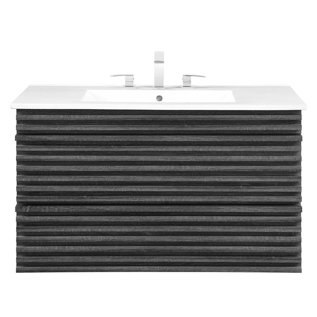 Render Wall-Mount Bathroom Vanity by Modway