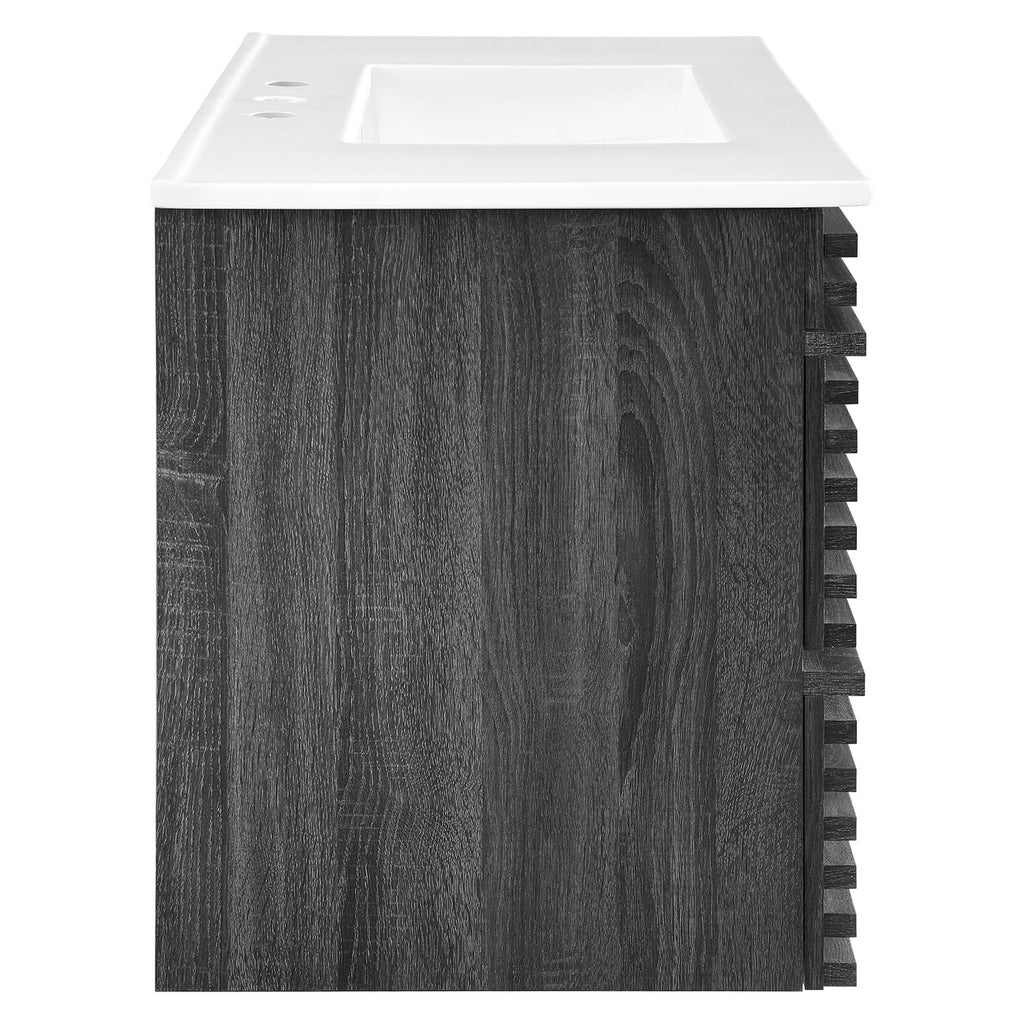 Render Wall-Mount Bathroom Vanity by Modway