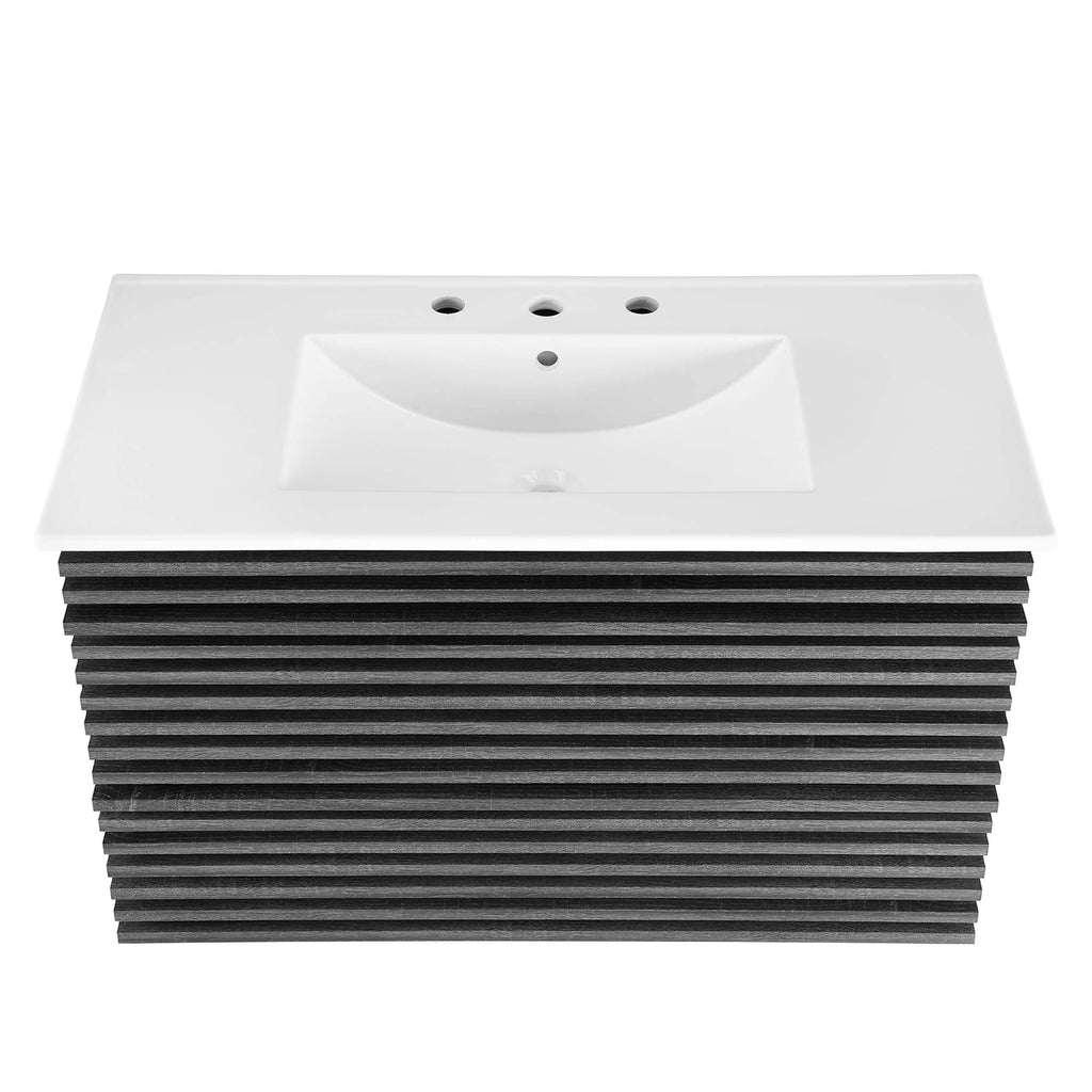 Render Wall-Mount Bathroom Vanity by Modway