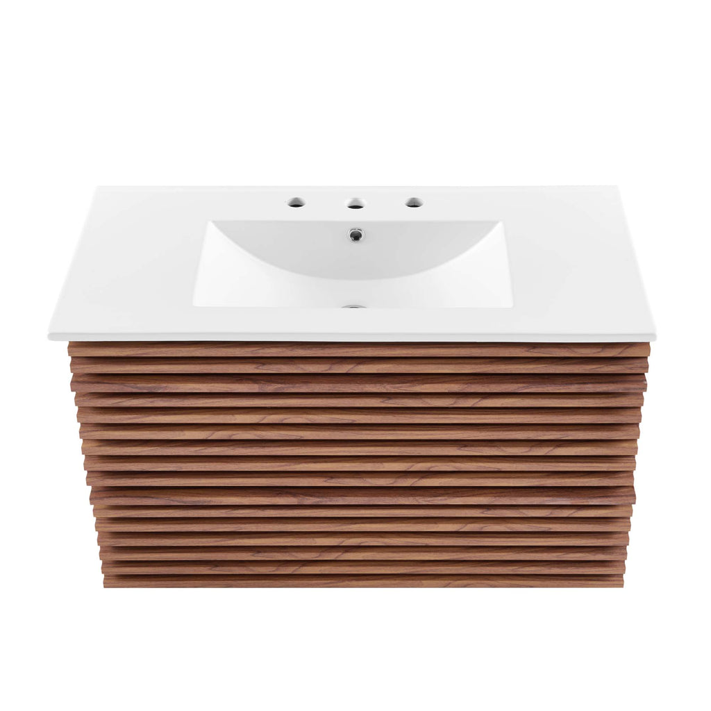 Render Wall-Mount Bathroom Vanity by Modway