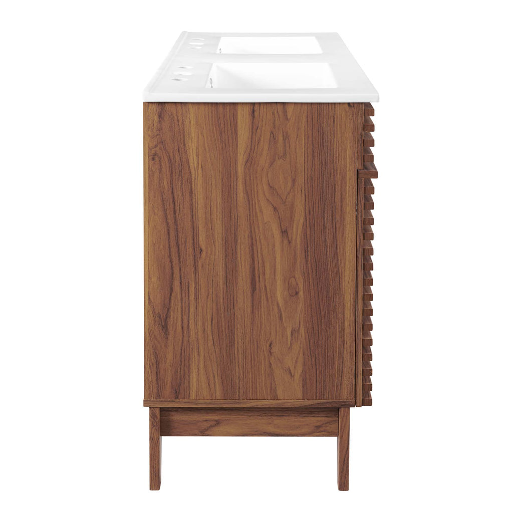 Render 48" Double Sink Bathroom Vanity by Modway