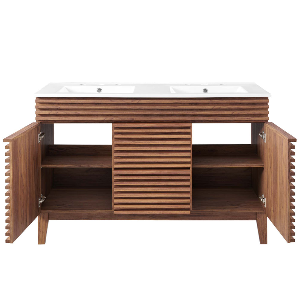 Render 48" Double Sink Bathroom Vanity by Modway