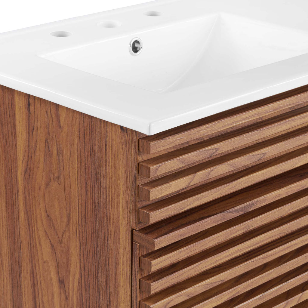Render 48" Double Sink Bathroom Vanity by Modway