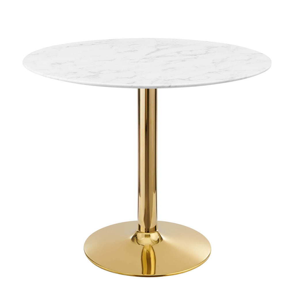 Verne Artificial Marble Dining Table by Modway