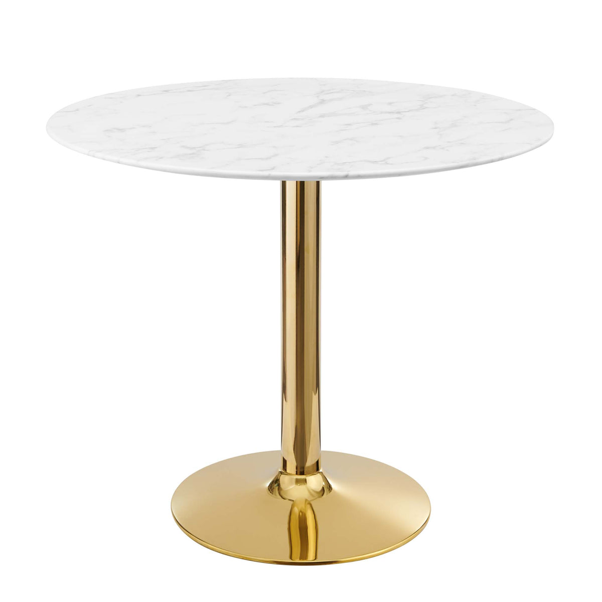 Verne Artificial Marble Dining Table by Modway
