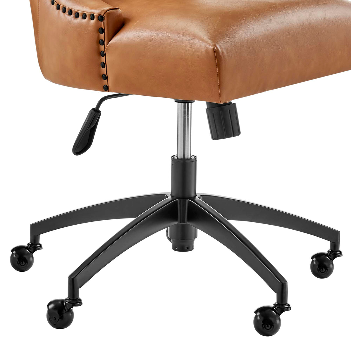 Empower Channel Tufted Vegan Leather Office Chair by Modway