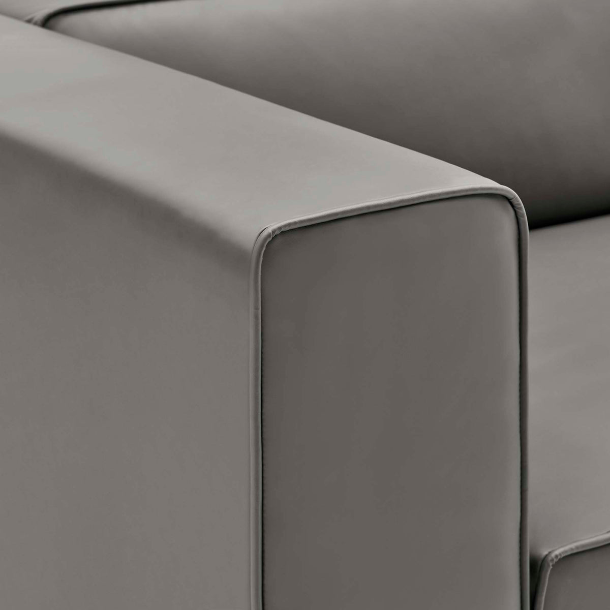 Mingle Vegan Leather Left-Arm Chair by Modway