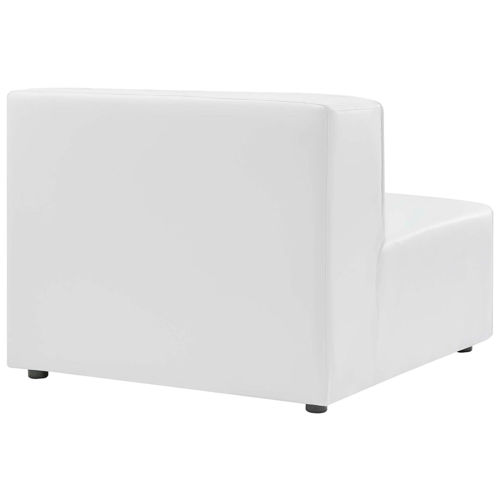 Mingle Vegan Leather Armless Chair by Modway