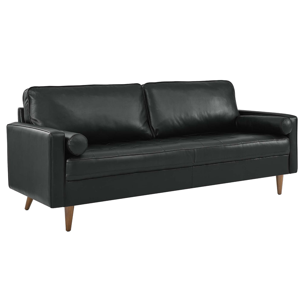 Valour Leather Sofa by Modway