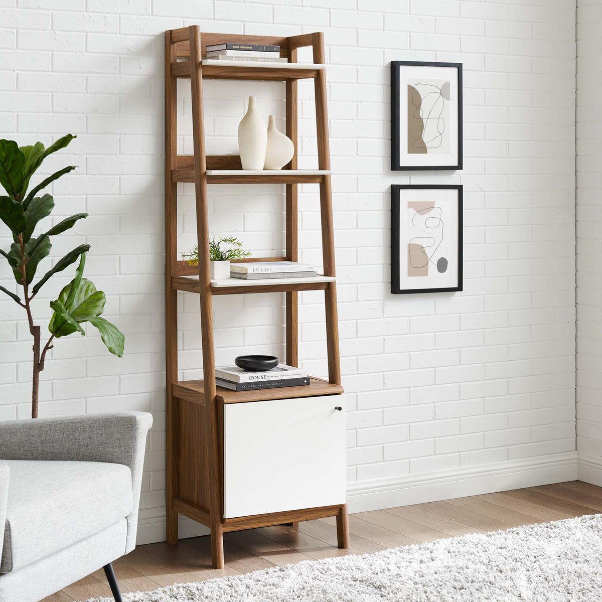 Bixby Bookshelf by Modway