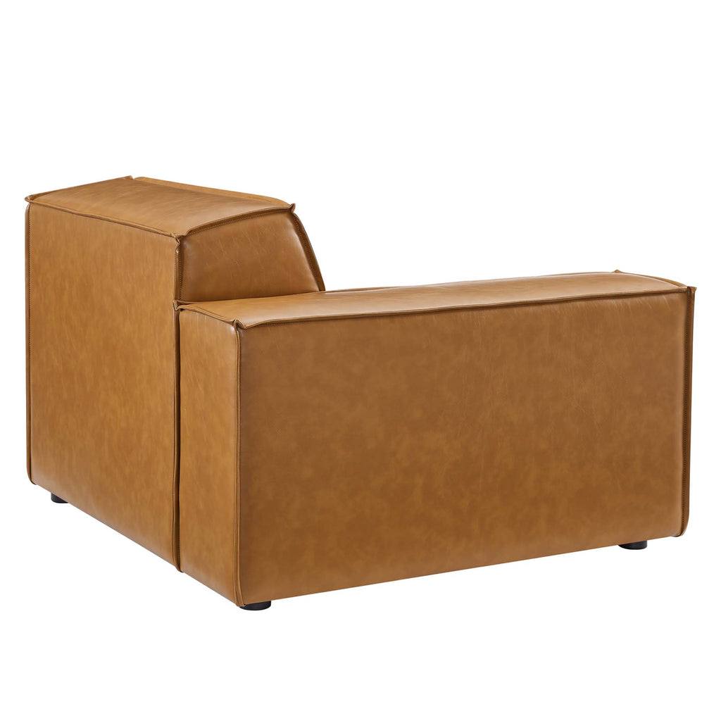 Restore Vegan Leather Loveseat by Modway