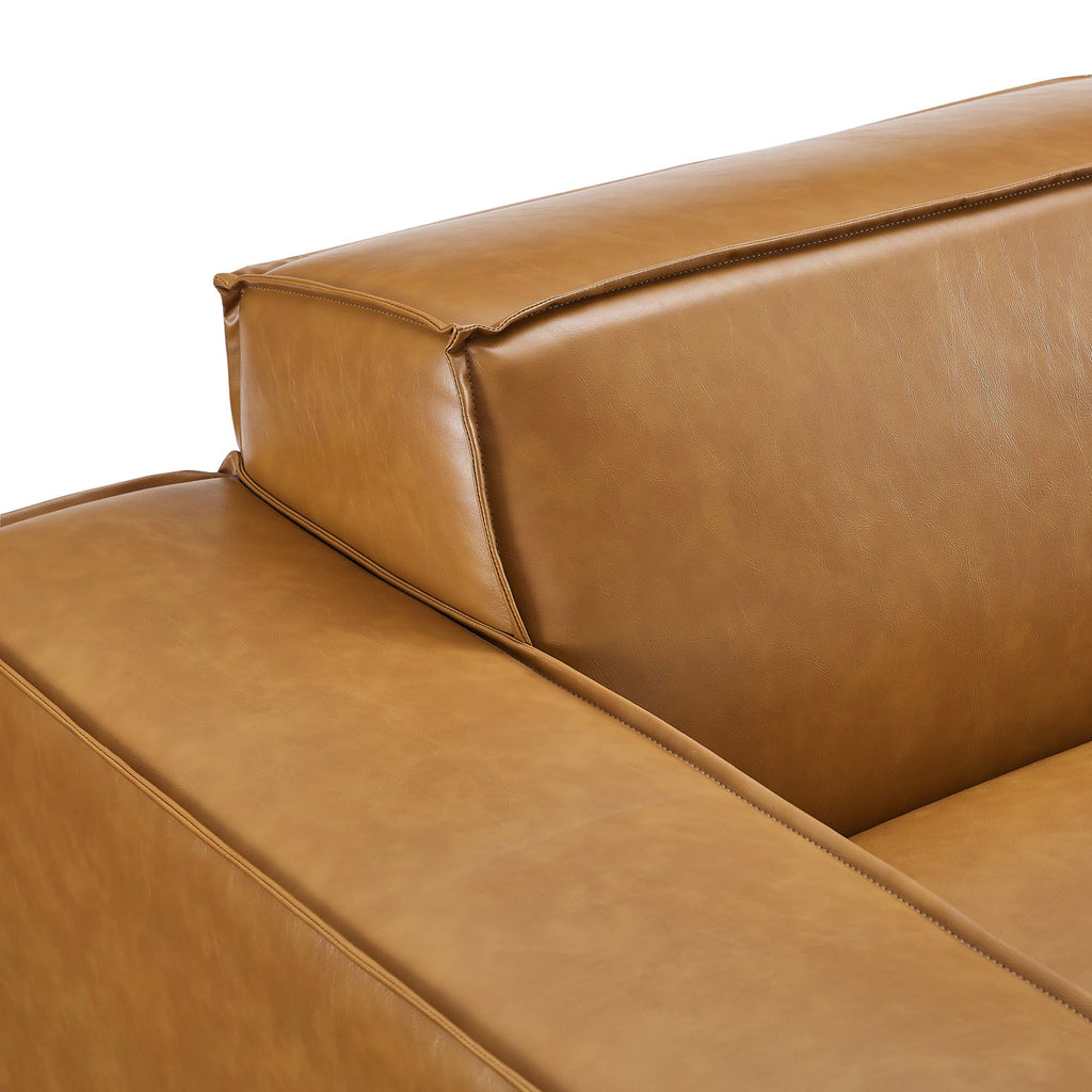 Restore Vegan Leather Loveseat by Modway