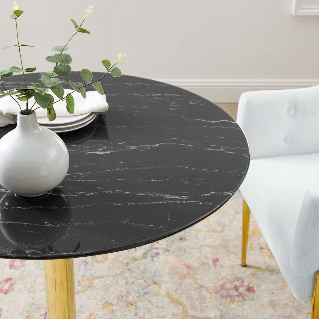 Verne Artificial Marble Dining Table by Modway