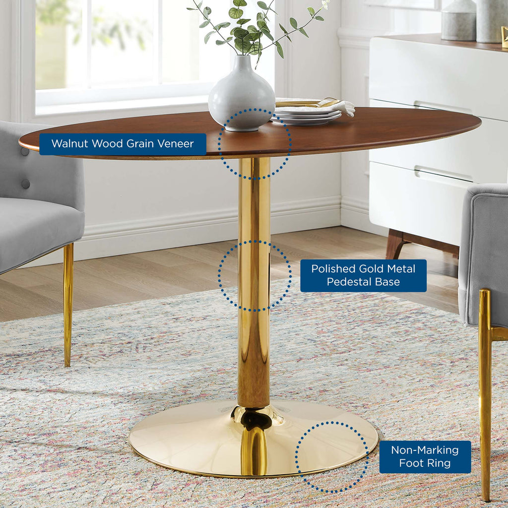Verne 48" Oval Dining Table by Modway