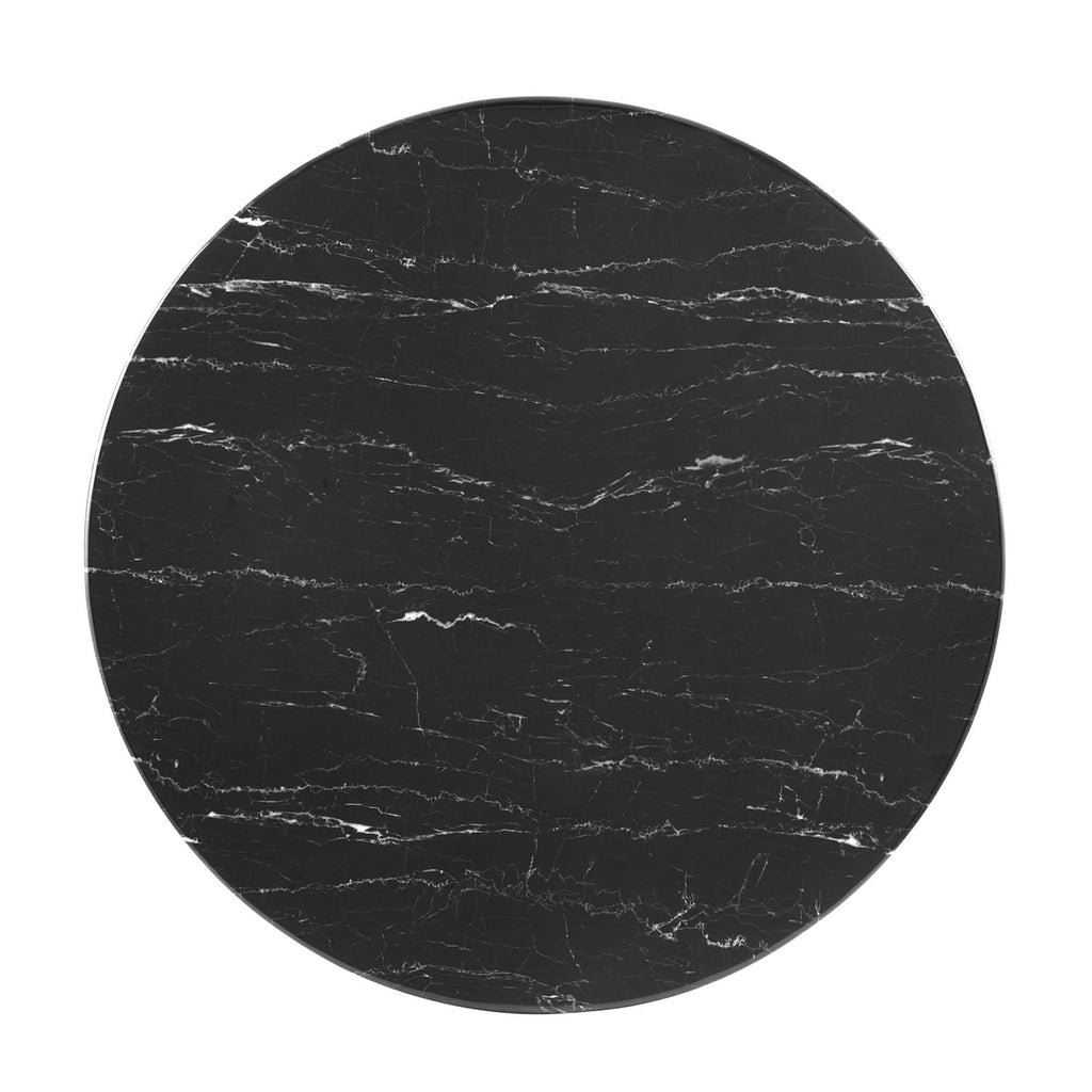 Verne Artificial Marble Dining Table by Modway