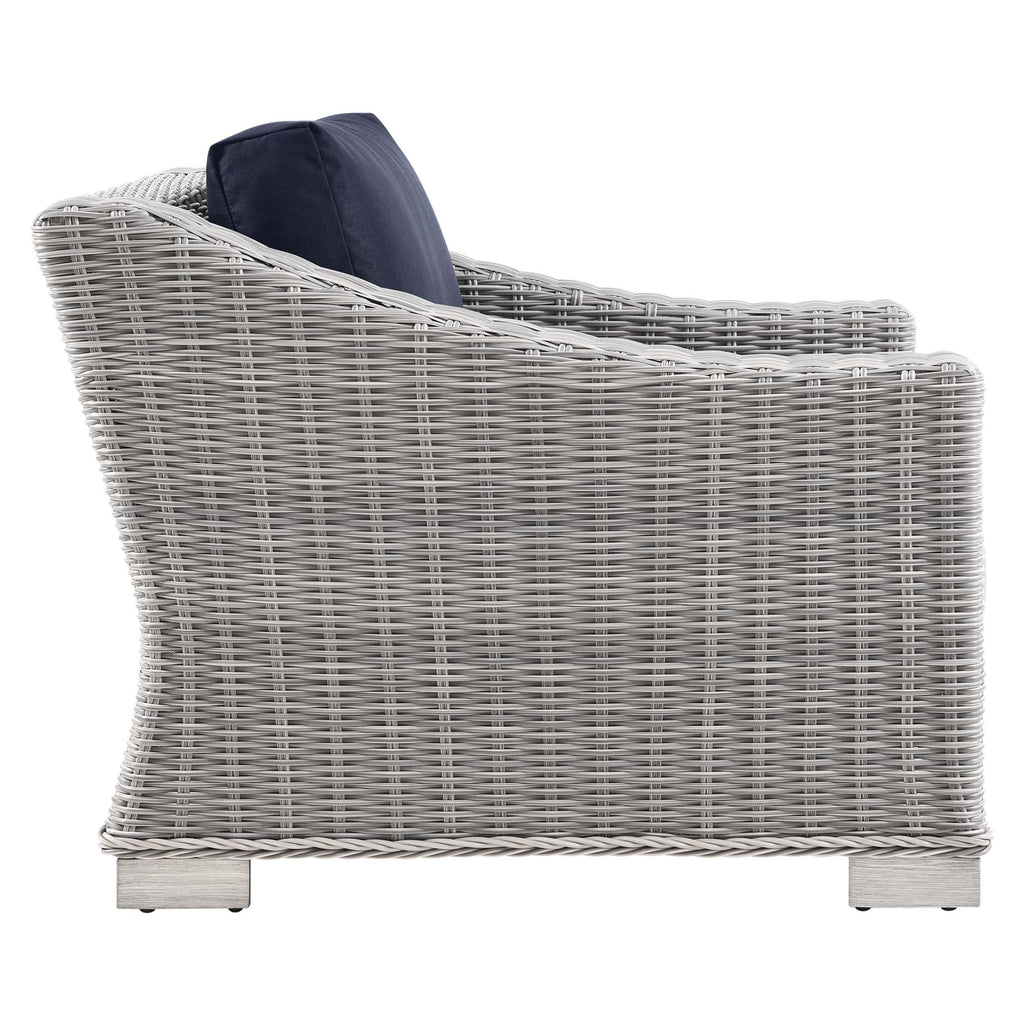 Conway Outdoor Patio Wicker Rattan Armchair by Modway