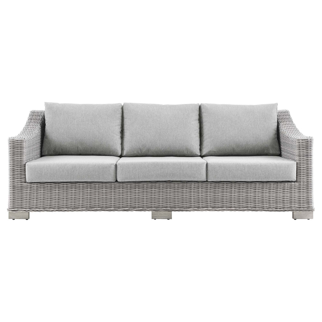 Conway Outdoor Patio Wicker Rattan Sofa by Modway