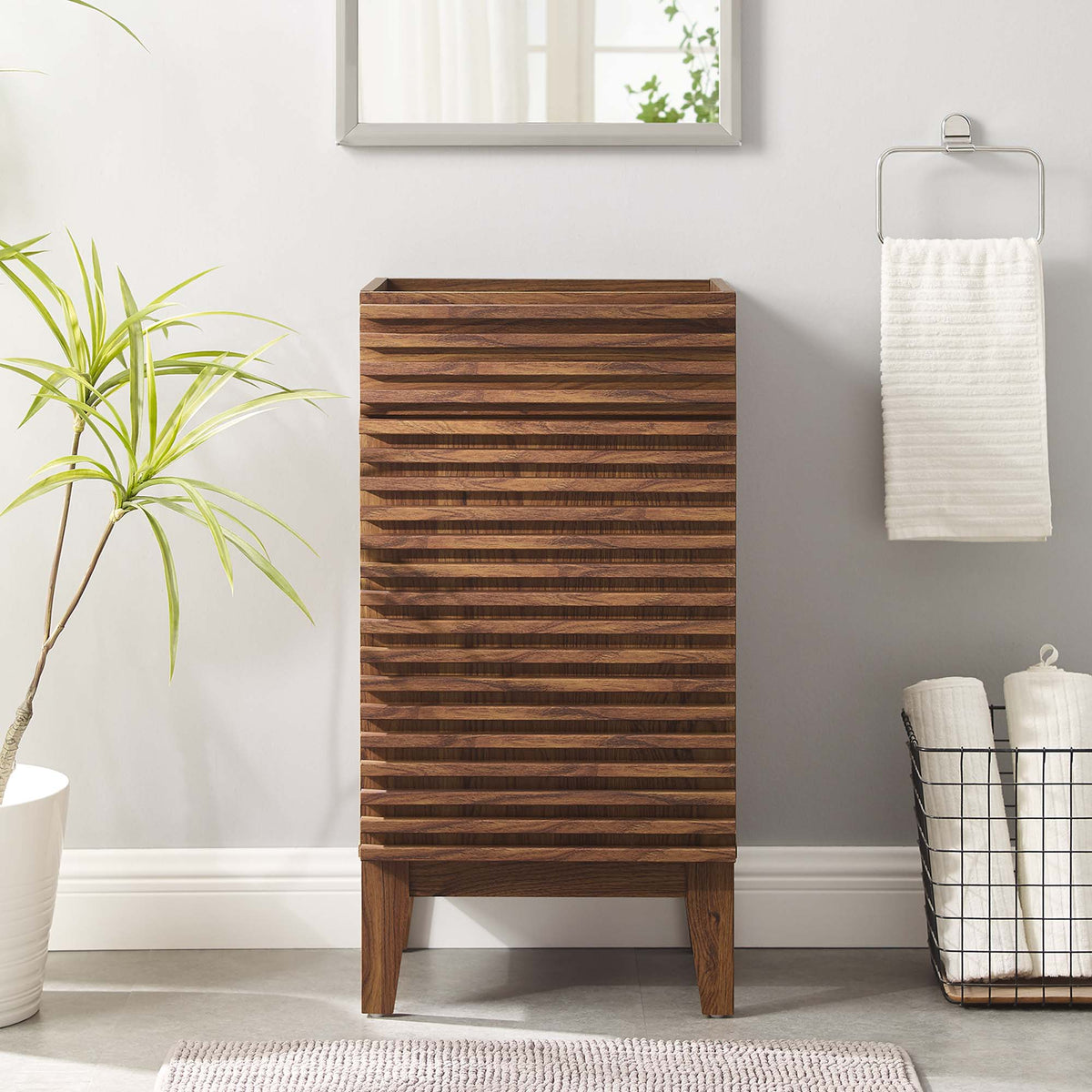 Render Bathroom Vanity Cabinet (Sink Basin Not Included) by Modway