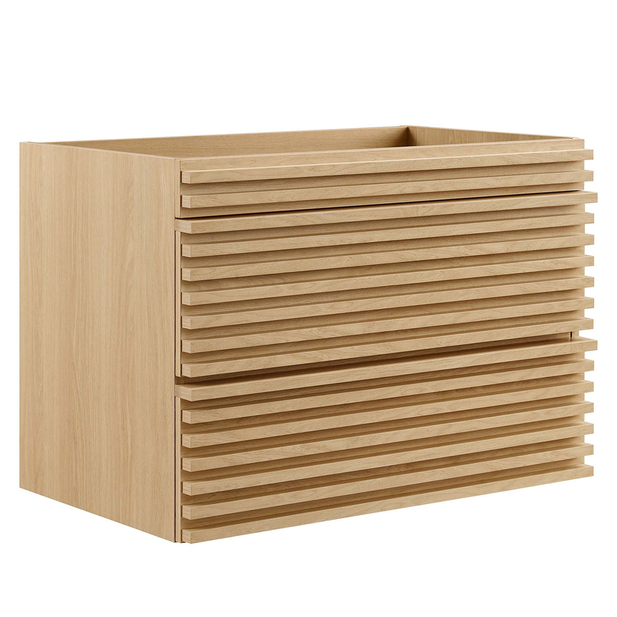 Render Wall-Mount Bathroom Vanity Cabinet (Sink Basin Not Included) by Modway