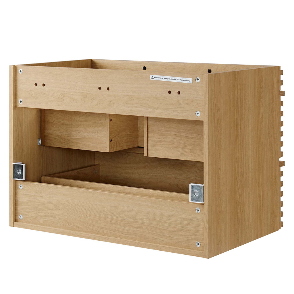 Render Wall-Mount Bathroom Vanity Cabinet (Sink Basin Not Included) by Modway