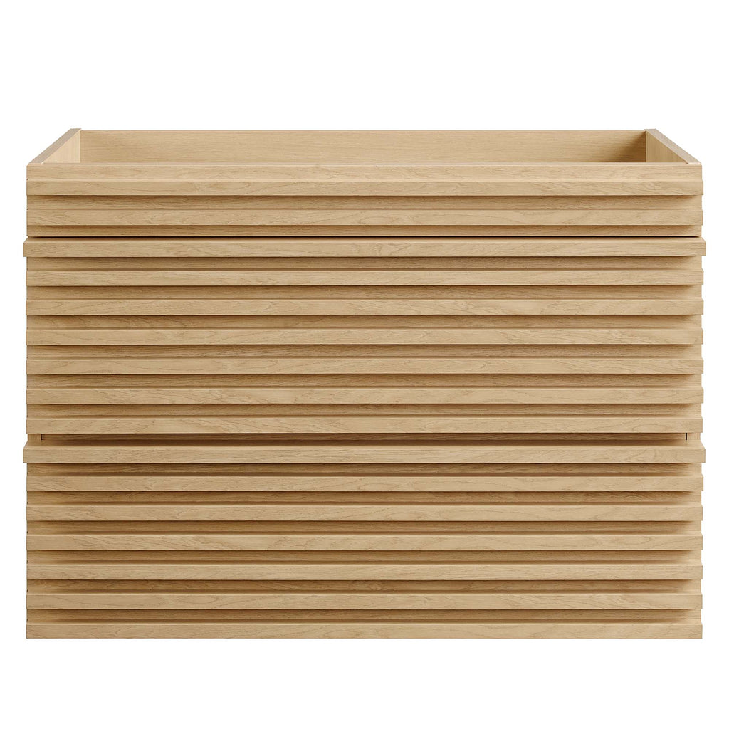 Render Wall-Mount Bathroom Vanity Cabinet (Sink Basin Not Included) by Modway