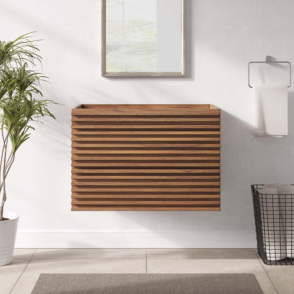 Render Wall-Mount Bathroom Vanity Cabinet (Sink Basin Not Included) by Modway
