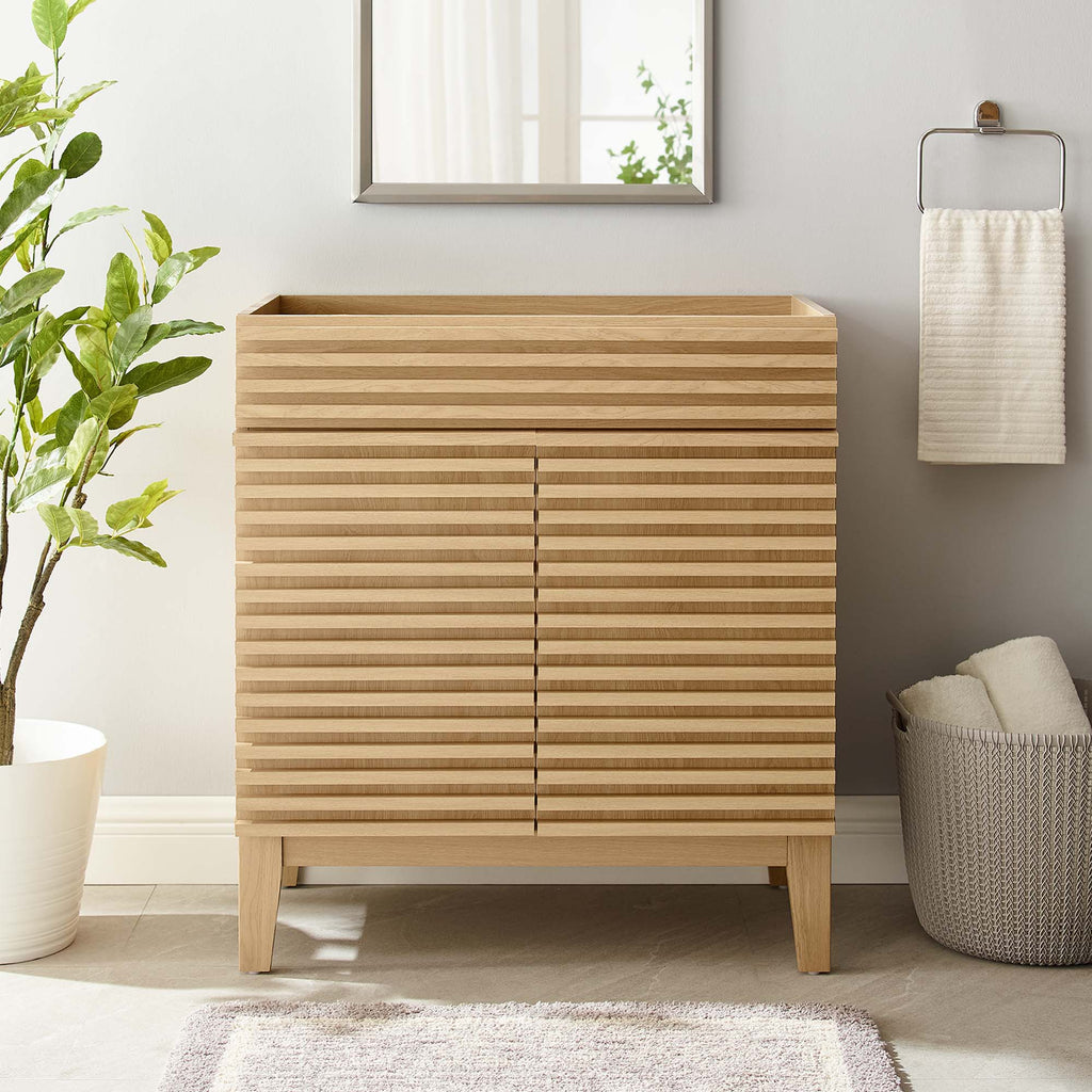 Render Bathroom Vanity Cabinet (Sink Basin Not Included) by Modway