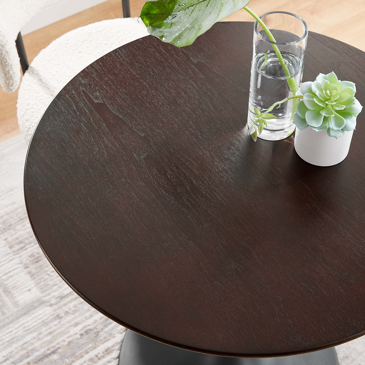Lippa Round Wood Dining Table by Modway