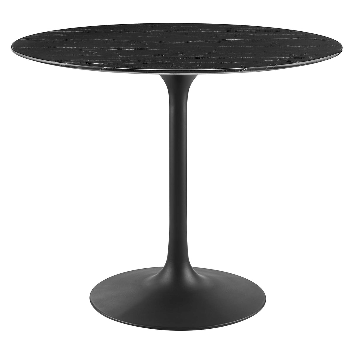 Lippa Round Faux Marble Dining Table by Modway