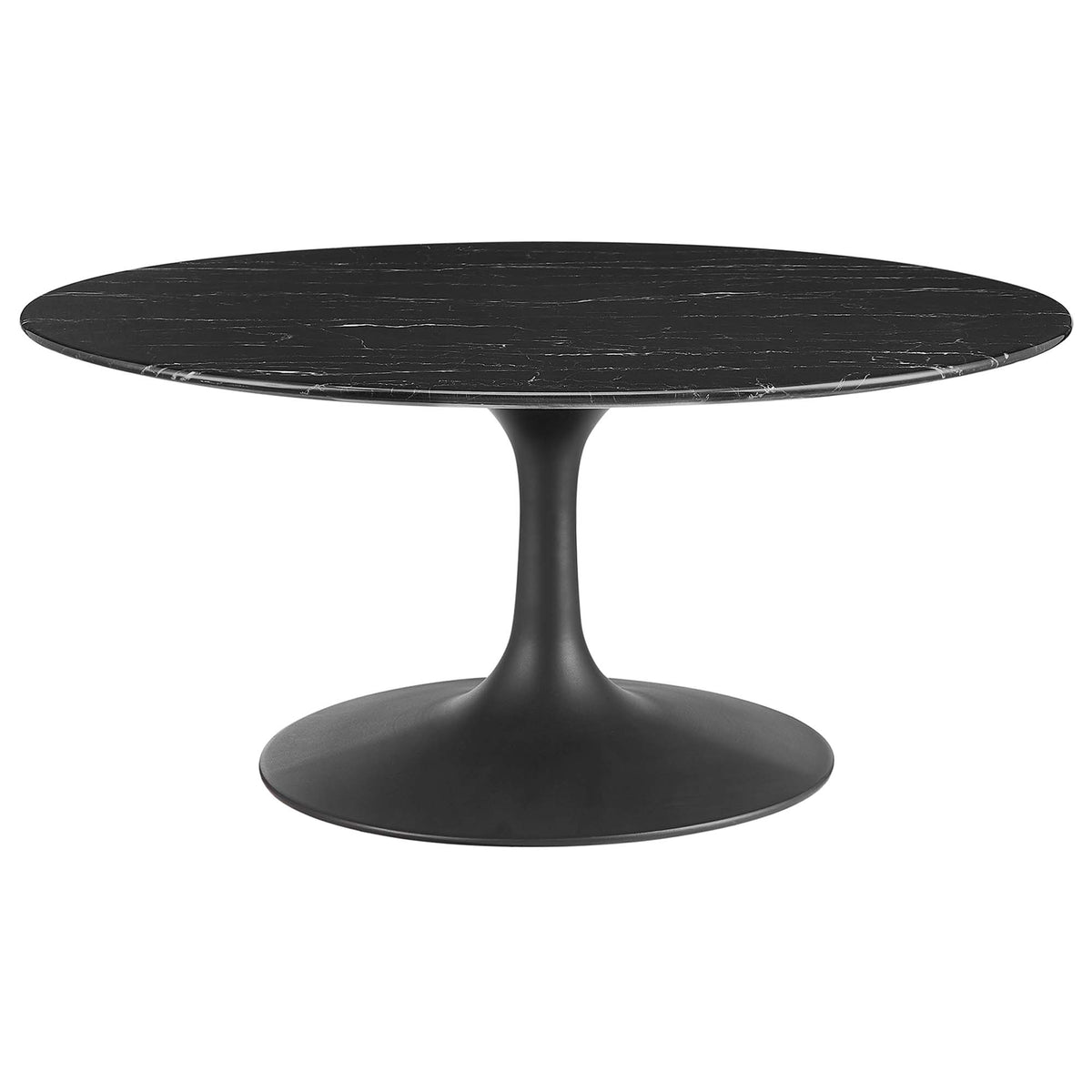 Lippa 36" Round Faux Marble Coffee Table by Modway