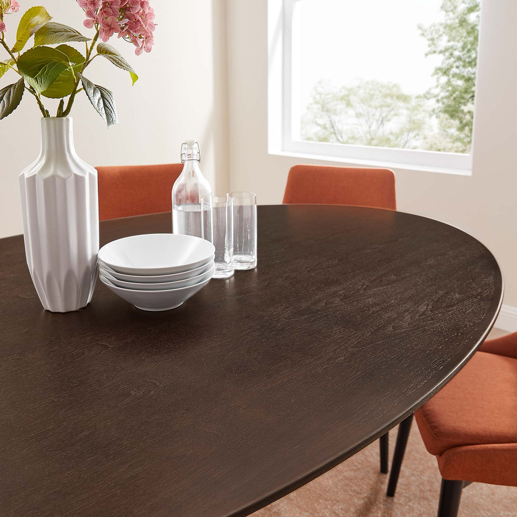 Lippa Oval Wood Dining Table by Modway