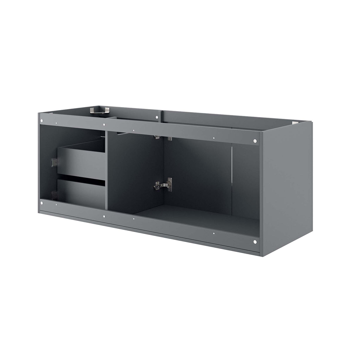 Vitality 48" Double or Single Sink Compatible (Not Included) Bathroom Vanity Cabinet by Modway