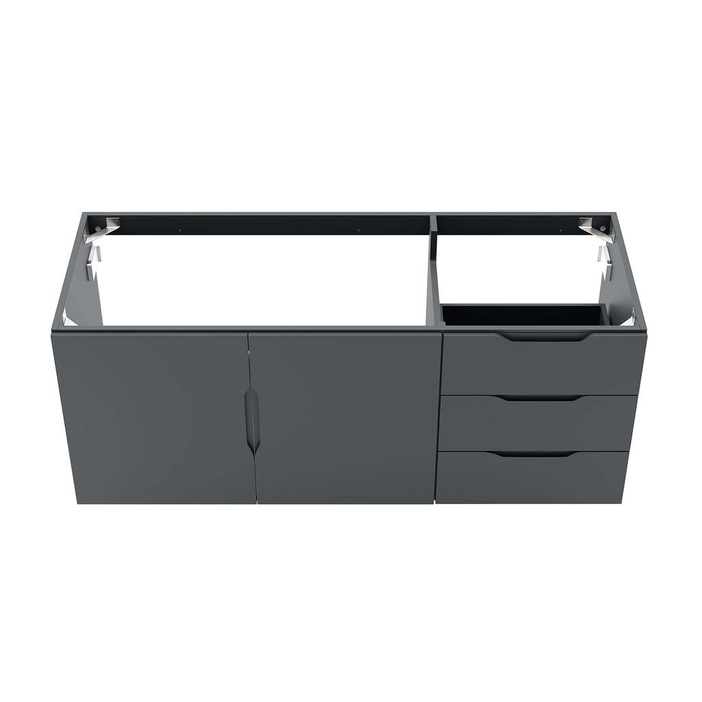 Vitality 48" Double or Single Sink Compatible (Not Included) Bathroom Vanity Cabinet by Modway