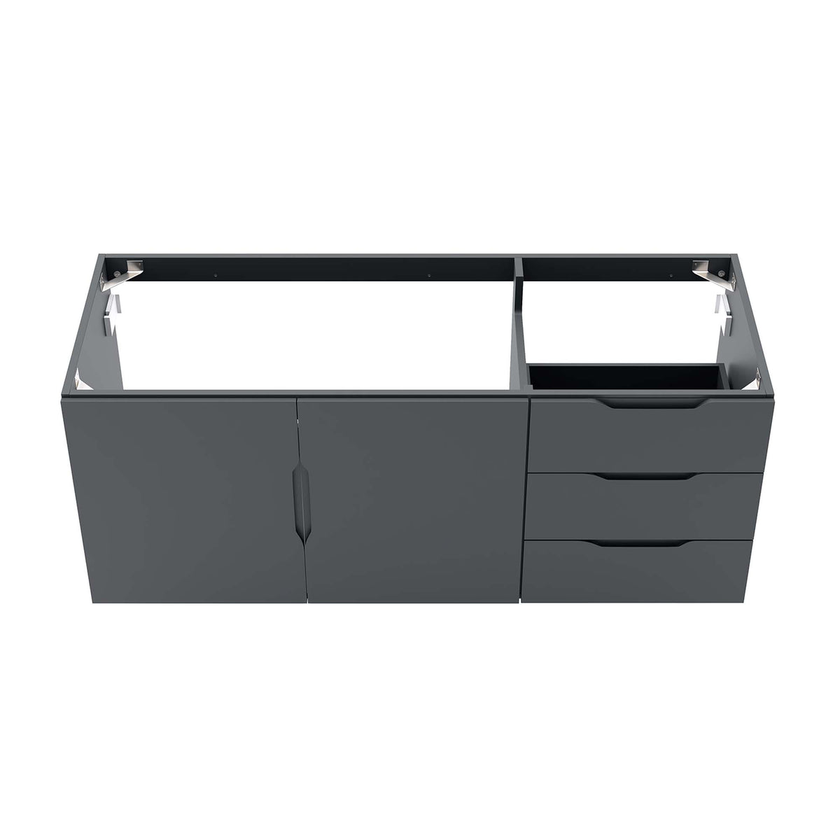 Vitality 48" Double or Single Sink Compatible (Not Included) Bathroom Vanity Cabinet by Modway