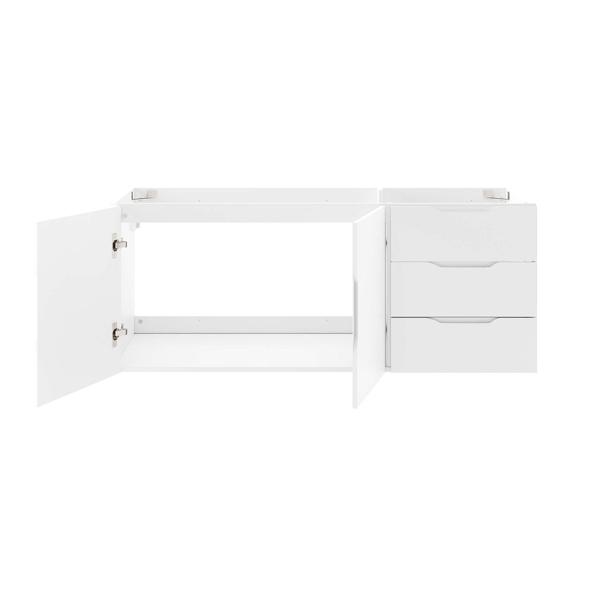 Vitality 48" Double or Single Sink Compatible (Not Included) Bathroom Vanity Cabinet by Modway